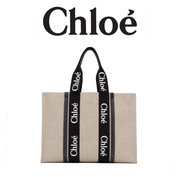 Chloe Handbags - NEW! Chloé large Woody tote ✨